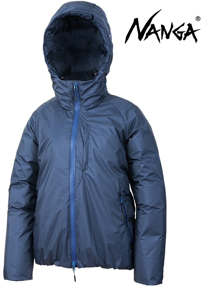 零碼特價 Nanga 防水連帽夾克/羽絨衣/雪衣 Ladys Aurora Down Jacket 11112 女款 NAY海藍 日本製