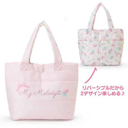 大賀屋 日貨 美樂蒂 手提包 肩揹包 提袋 購物袋 包包 Melody 三麗鷗 Sanrio 正版 J00030643