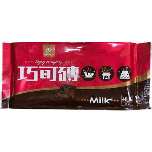 宏亞 77巧克力風味磚(牛奶)(400公克/包) [大買家]