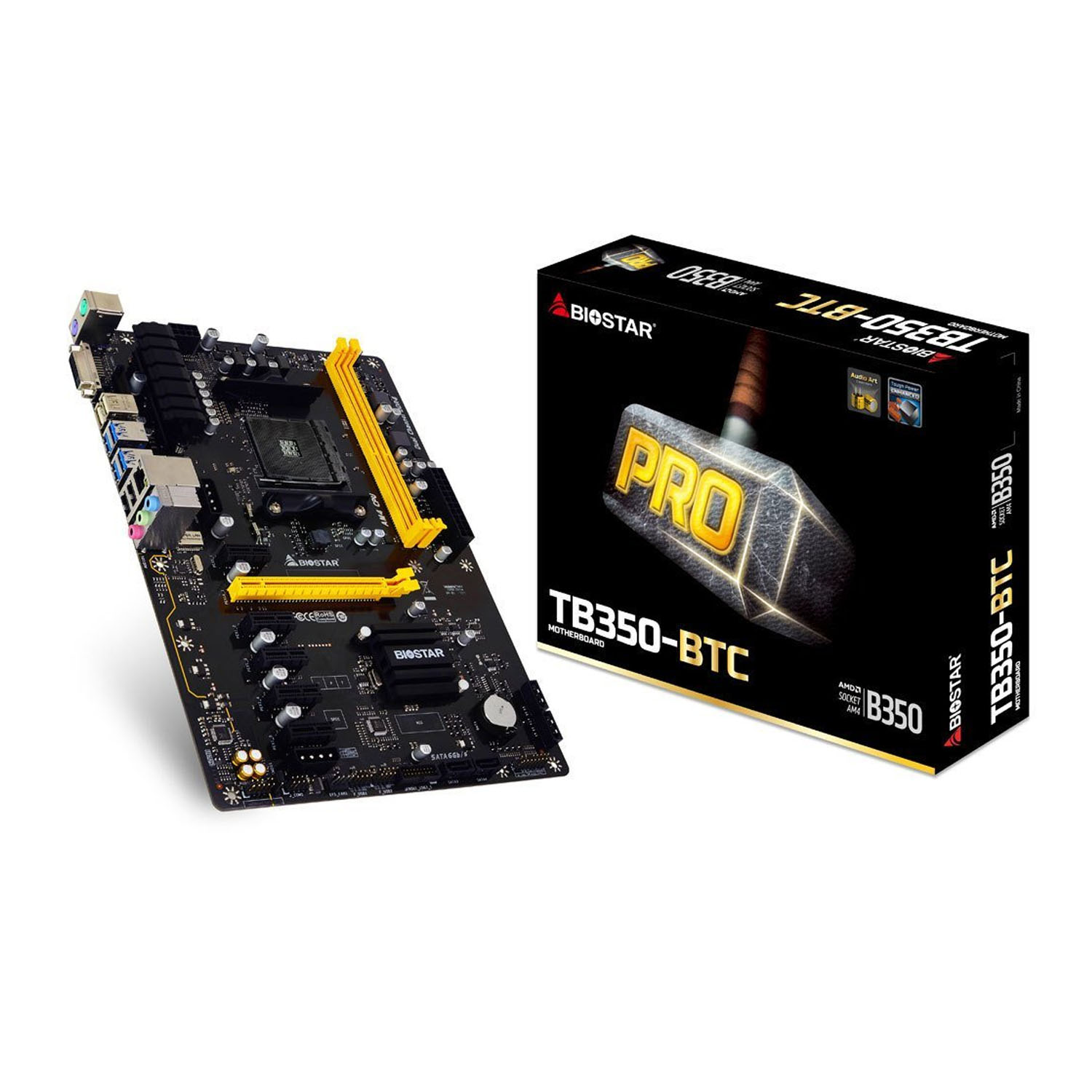 biostar motherboard tb350 btc amd ryzen cpu b350