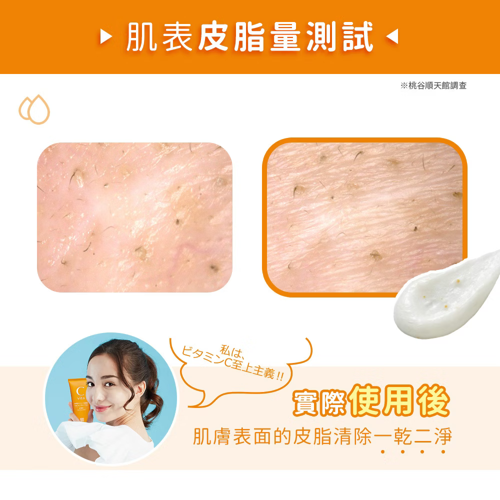 Meishoku 明色 維他命Cvita美白洗面乳100g ❤️ㄚ比小鼻❤️(現貨) 4