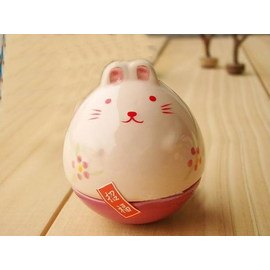 不倒翁招財兔/創意禮物禮品招財貓系列之不倒翁招福兔(4個一組)
