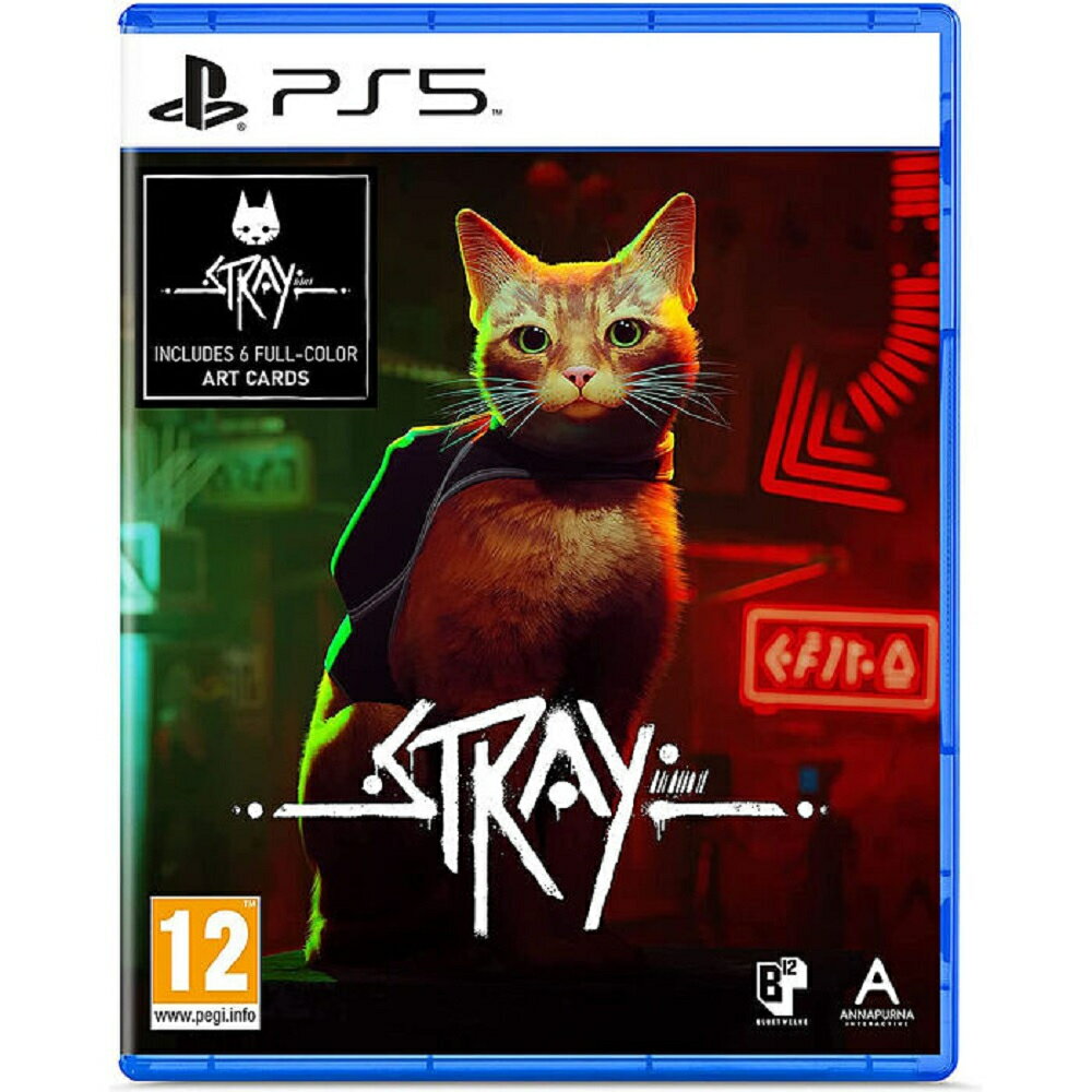 【AS電玩】首批特典 現貨 PS5 浪貓 Stray 中文版 實體版 (流浪貓咪 冒險遊戲)