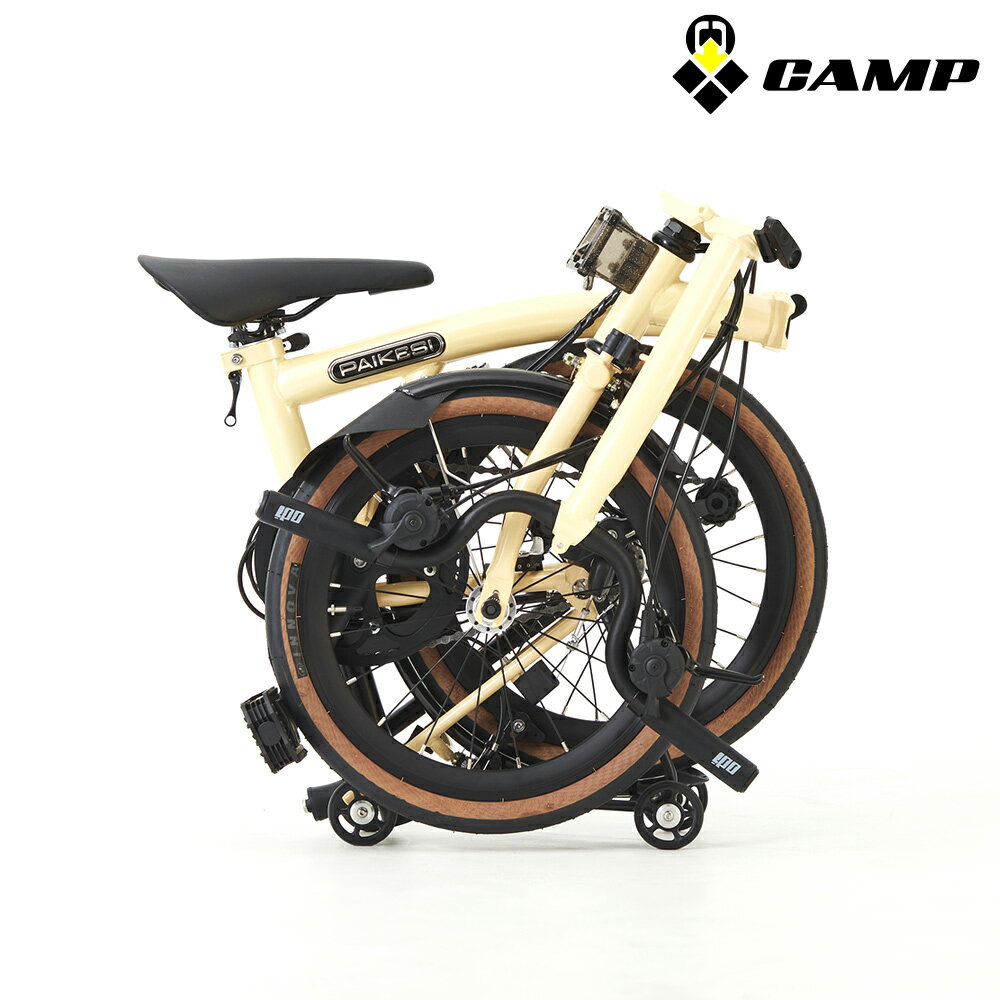 【門市自取限定】CAMP 9速折疊車 PAIKESI Pro M9 / 城市綠洲(腳踏車,自行車,單車,變速,環島,北高,雙塔,KOM,雙鐵,類小布,類brompton) 6