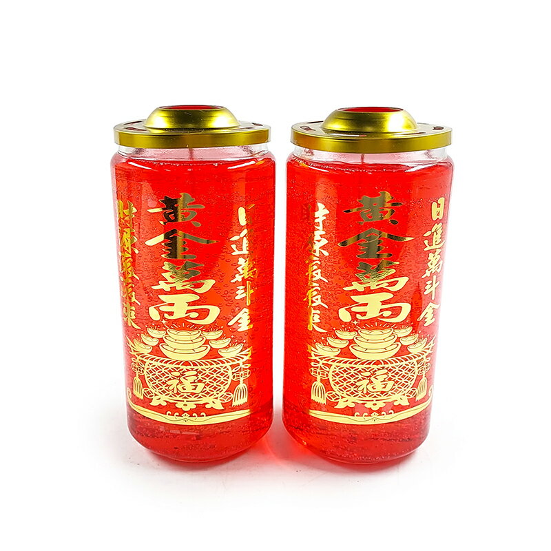 【蠟燭】(大)黃金萬兩 日進萬鬥金 燃燒時間約12天 招財進寶