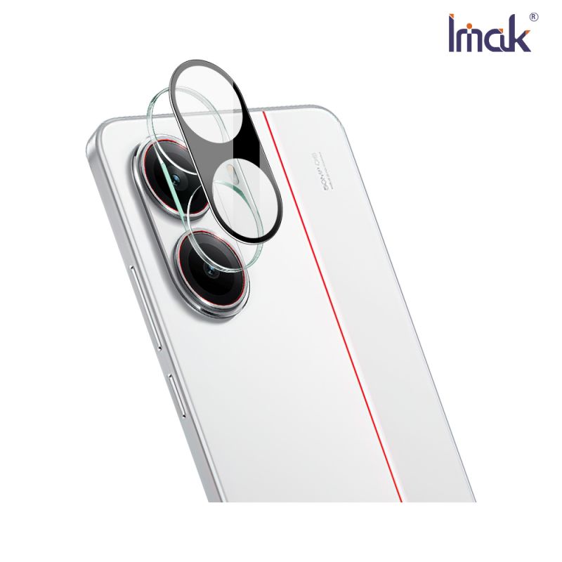 Imak 艾美克 POCO X7 Pro 5G 鏡頭玻璃貼(一體式)(曜黑版) 奈米吸附 鏡頭貼 鏡頭保護貼 鏡頭膜
