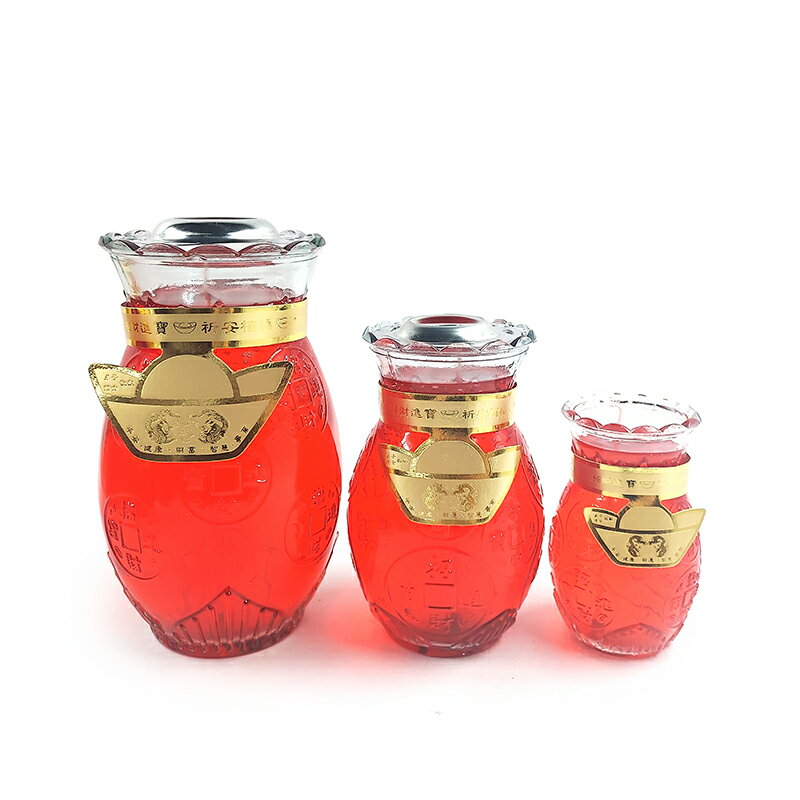 【蠟燭】台灣好燈 旺來果凍燭系列 果凍燭 1號 2號 3號 敬神 禮佛