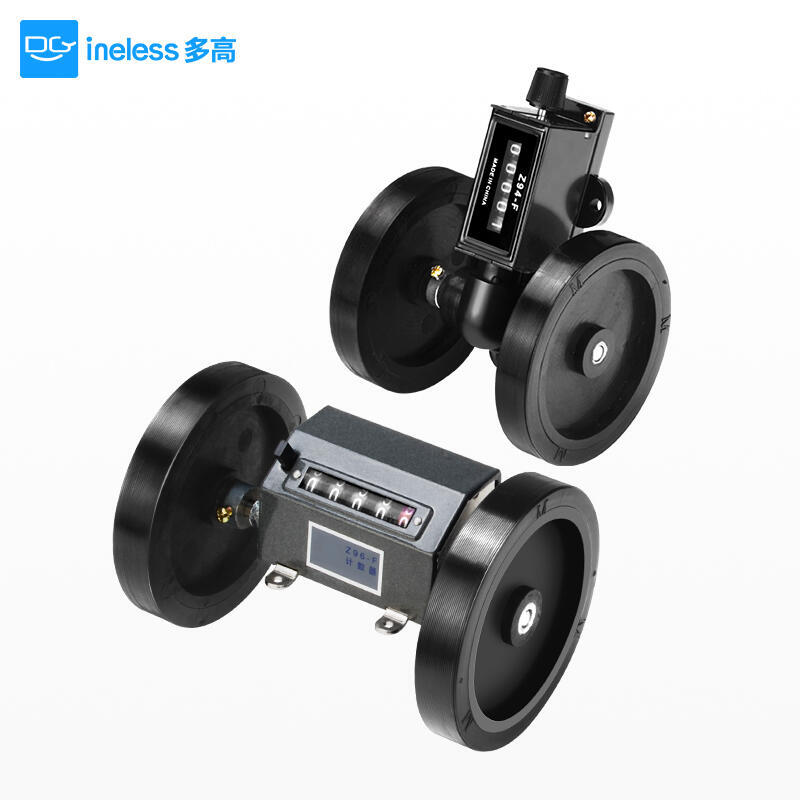 鉅惠~滾輪式計數器 Z96/94-F型紡織計米器跑碼表 滾輪長度計碼器計米器