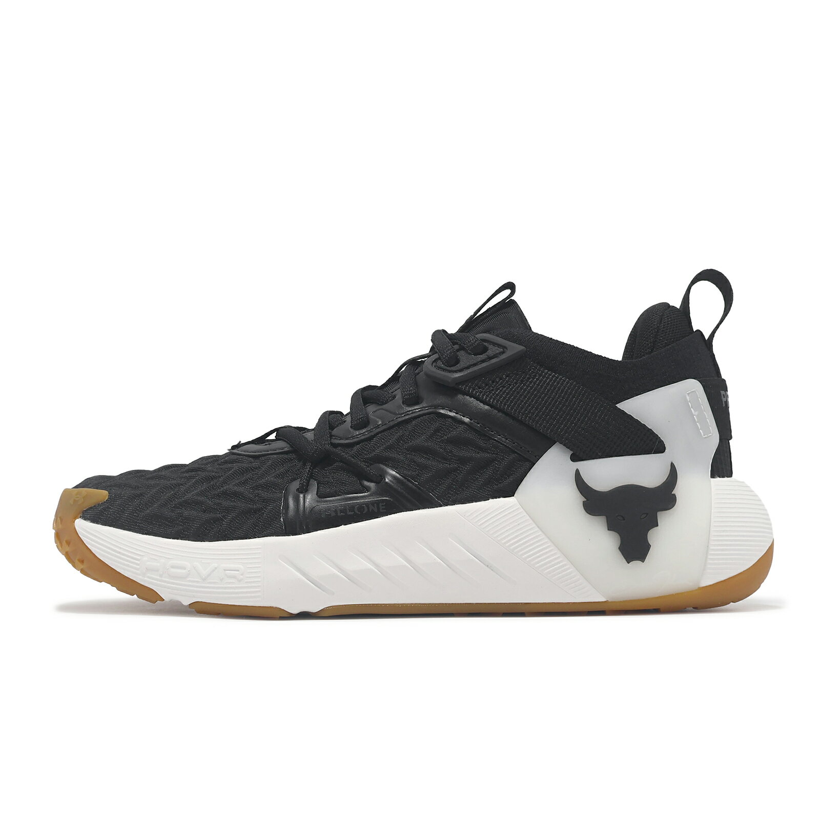 Under Armour UA 訓練鞋 Project Rock 6 女鞋 黑 白 膠底 巨石強森 交叉訓練 運動鞋 UA