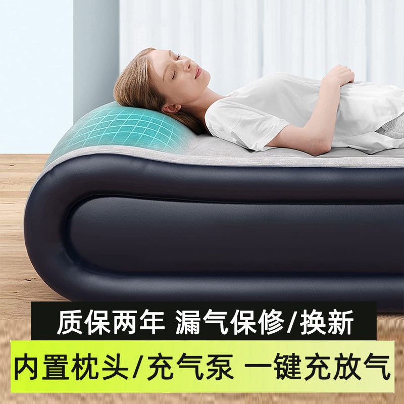 【1504人好評】充氣床家用雙人單人氣墊床打地鋪戶外便攜折疊加厚-益三禾