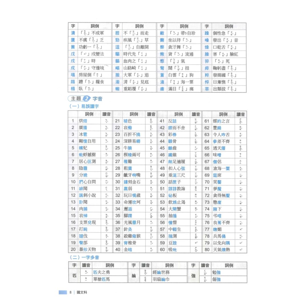 翰林國中贏戰試屆盃12週講義國文 3