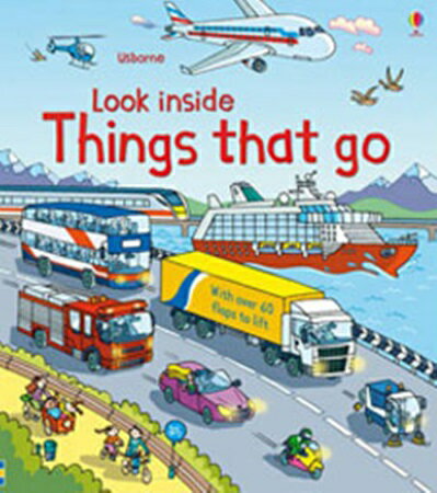 LOOK INSIDE THINGS THAT GO - Usborne　高年級(預購)