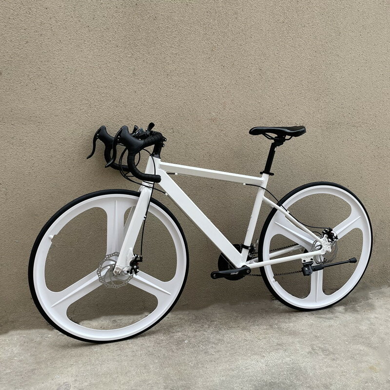 優購生活~鋁合金公路自行車賽車變速自行車碟剎27/30速跑車山地車學生單車自行車 腳踏車 單車 山地車 越野車 免運 開發票 公路車
