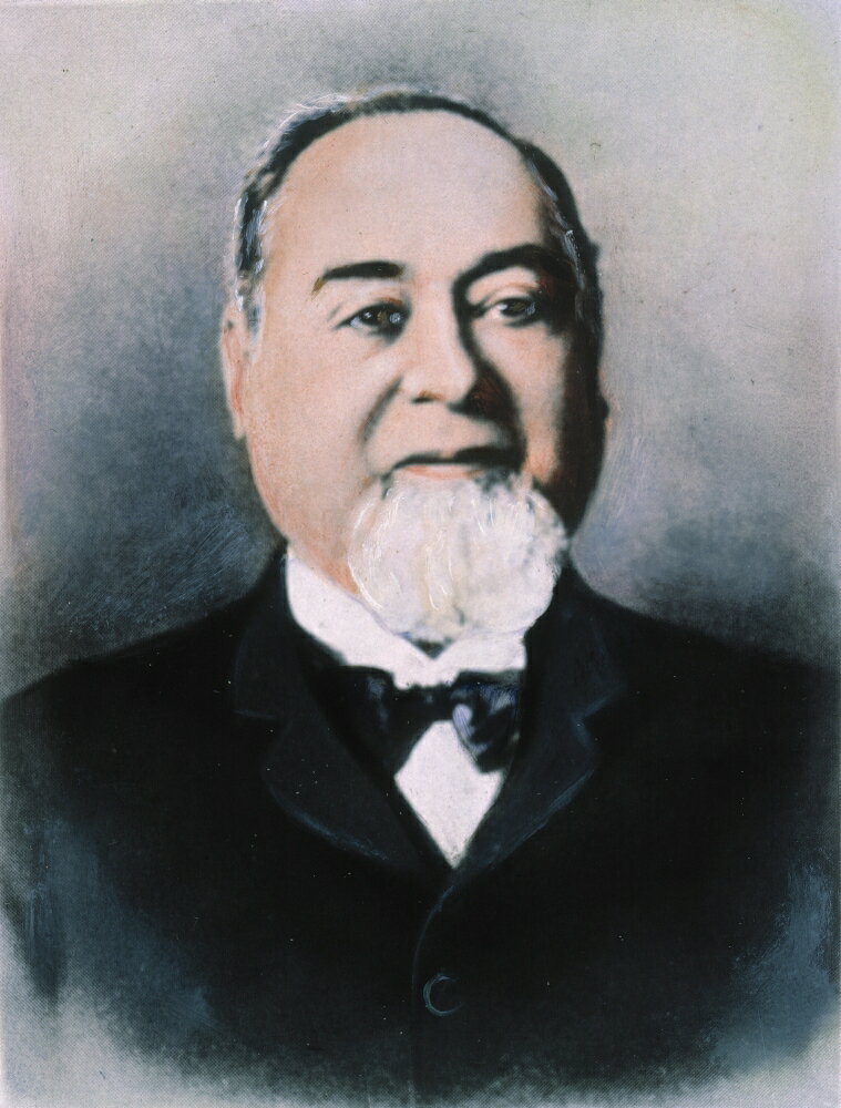 Posterazzi: Levi Strauss (1829-1902) Namerican Manufacturer Oil Over A ...