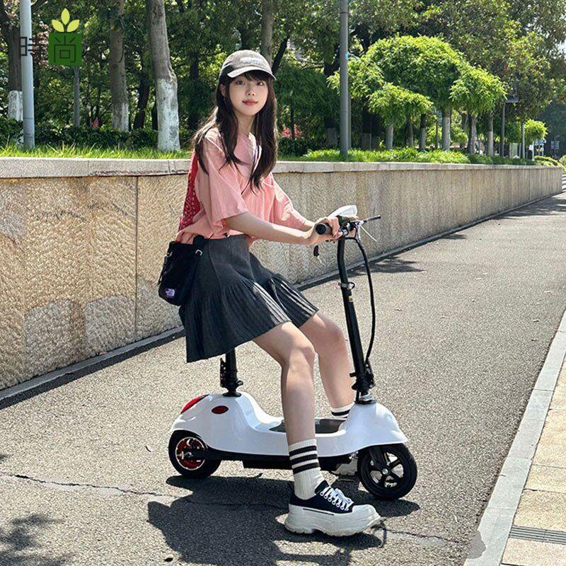 【附發票】免運 工廠直銷 電動車 電動代步車 滑板車 小型電動車 代駕折疊電動車小黃鴨可折疊式小型超小滑板車成人上班校園代步車特惠/開立發票 售後保障 s13