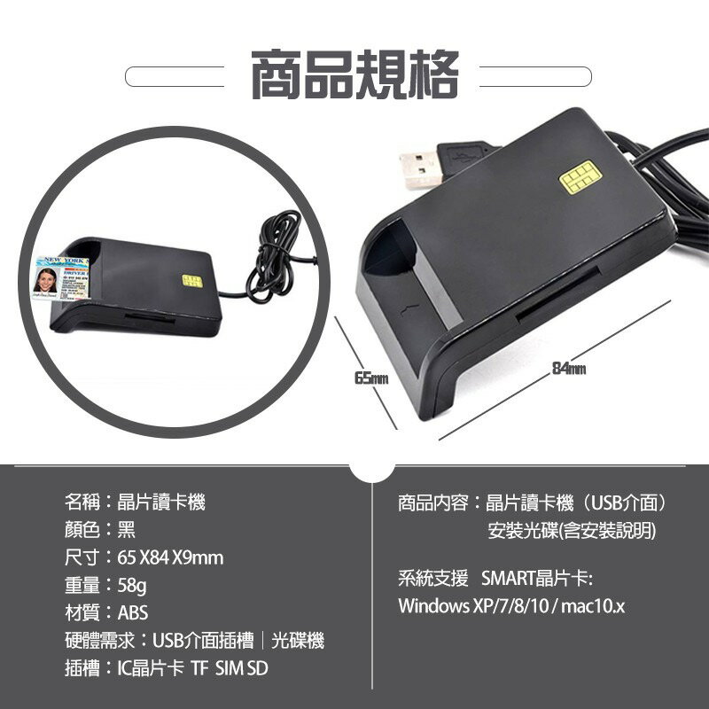 晶片讀卡機 金融卡 四合一 網路轉帳 讀卡器 IC晶片讀卡機 自然人憑證 ATM讀卡機 線上繳費 報稅讀卡機 3