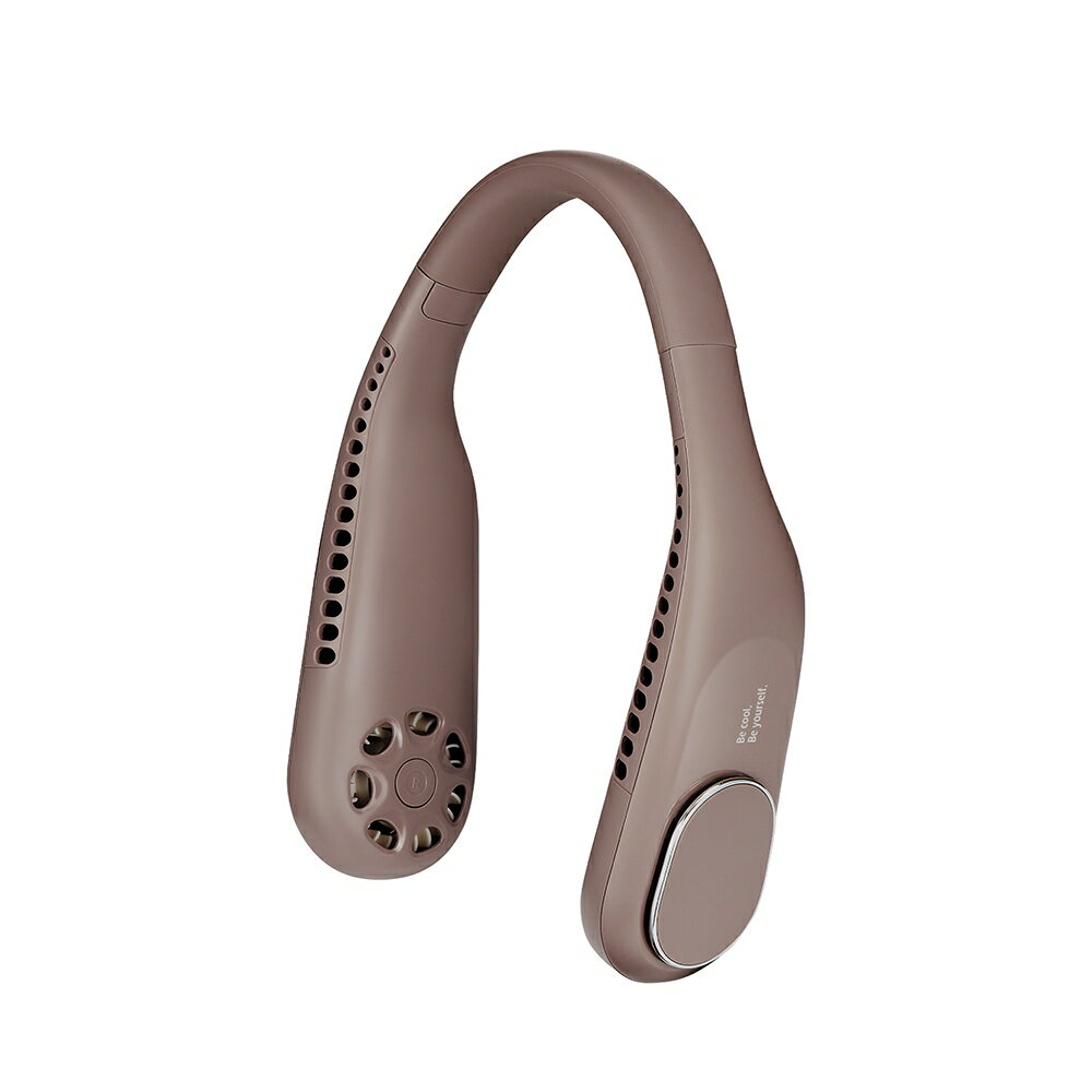 【兩入超值組 限量特價】KINYO UF-373 渦輪無葉隨行頸掛風扇 頸掛扇 靜音出風 UF-373BR / UF-373G 3