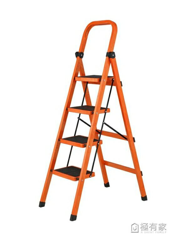 梯子家用折疊梯人字梯加厚室內行動樓梯伸縮梯步梯多功能扶梯