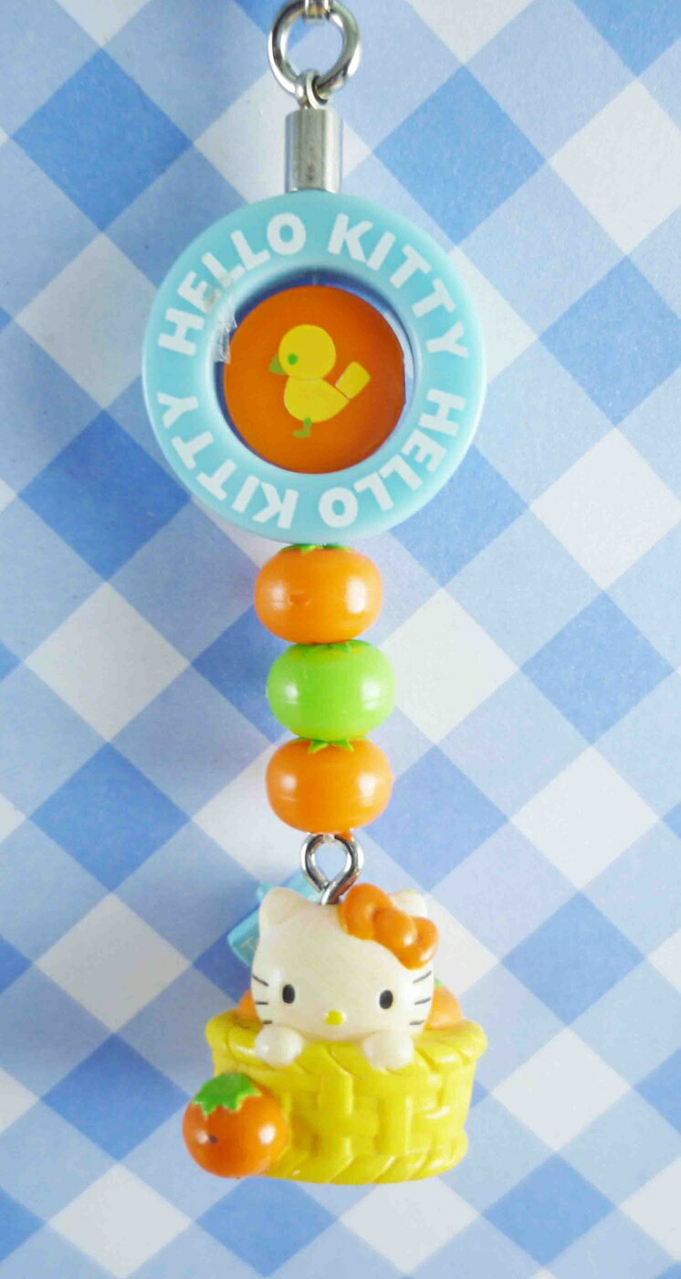 【震撼精品百貨】Hello Kitty 凱蒂貓 KITTY手機提帶-番茄 震撼日式精品百貨
