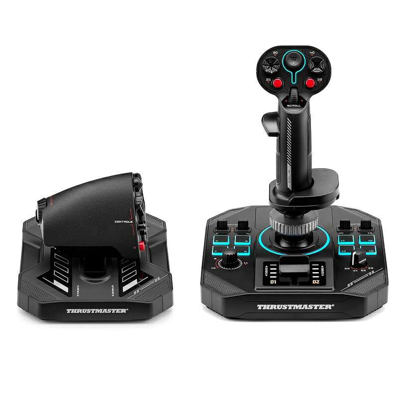 Thrustmaster Sol-R 4 HOTAS 圖馬思特 模擬飛行搖桿 油門節流閥 支援PC