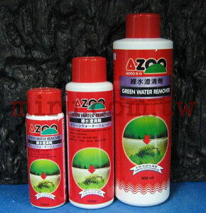 【西高地水族坊】AZOO綠水澄清劑 (120ml)