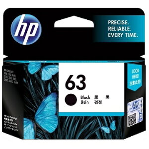 HP 63 原廠黑色墨水匣 F6U62AA 適用DeskJet 2131/2132/3630/3632