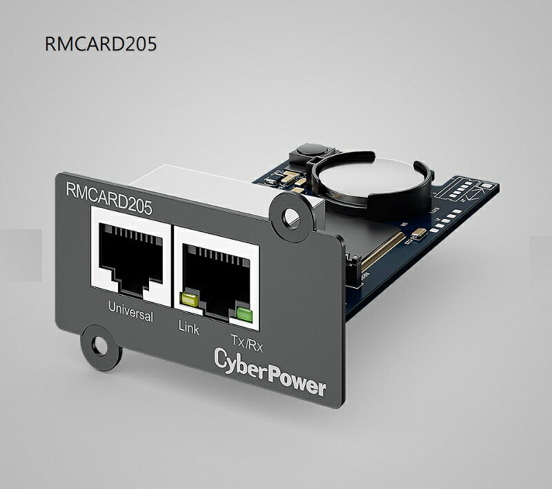 【最高現折268】CyberPower 碩天 RMCARD205 PR/OL系列/ATS網路卡含環境偵測接收孔