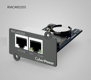 【最高折200+跨店點數22%回饋】CyberPower 碩天 RMCARD205 PR/OL系列/ATS網路卡含環境偵測接收孔
