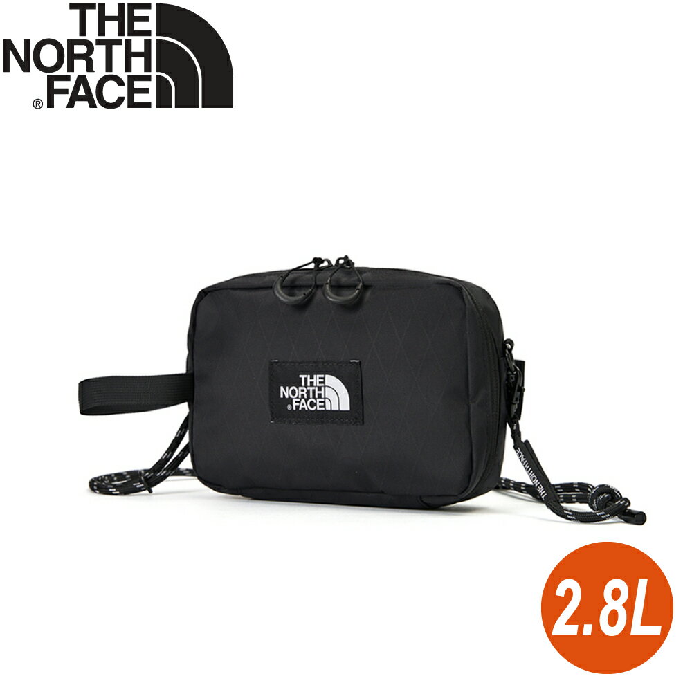 【The North Face 休閒腰包《黑》】8DJRKX7/登山/斜揹包/側揹包