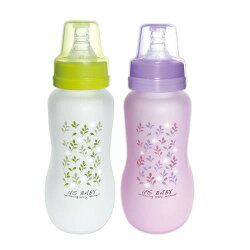 優生 真母感特護玻璃奶瓶一般口徑240ml(紫.綠)【德芳保健藥妝】顏色隨機出貨