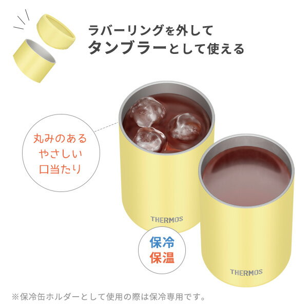 【350ml】日本 THERMOS JDU-350 鐵鋁罐保冰保冷罐 350ml 易開罐 2用杯 罐裝飲料 保溫杯 母親節 父親節送禮 【小福部屋】 7