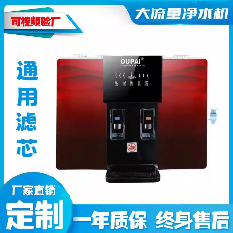 【臺灣公司 可打統編】淨水器家用直飲ro反滲透加熱一體機冷熱廚房自來水大流量自吸壁掛