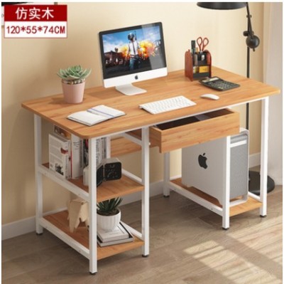 電腦桌 簡易電腦台式桌長80/100/120cm單人小型辦公桌家用經濟型臥室書桌『XY151』