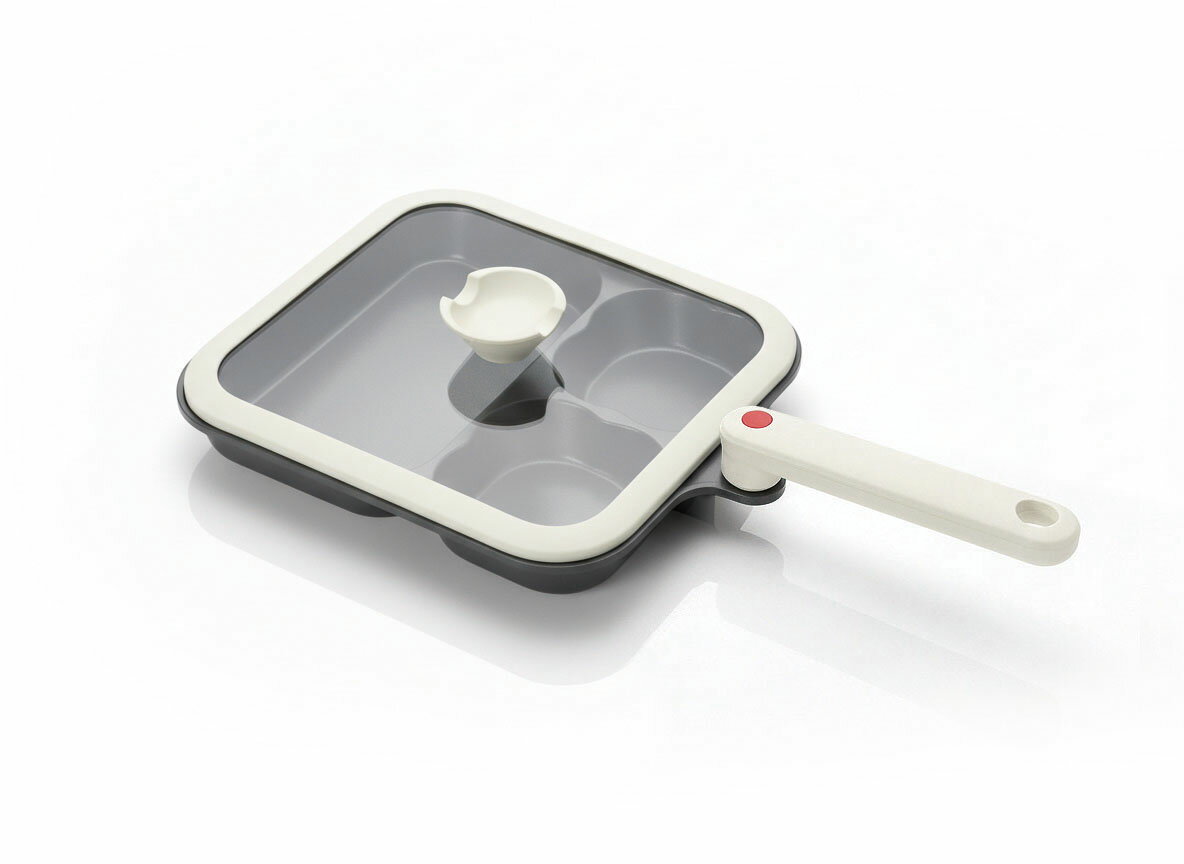 【晨光】臺灣 Dashiang 三味日和CookSplit 分格巧煎鍋 24cm 附玻璃蓋(004376)【現貨】