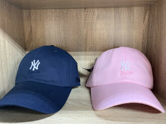 【毒】MLB NYY 道奇 紐約洋基 LOGO 老帽 棒球帽 可調式 黑 白 粉紅 深藍 卡其 酒紅 六色 1
