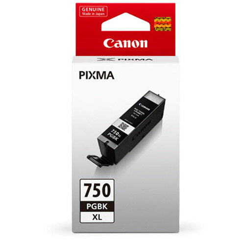 【CANON 墨水匣】PGI-750XL BK 黑色高容原廠墨水匣