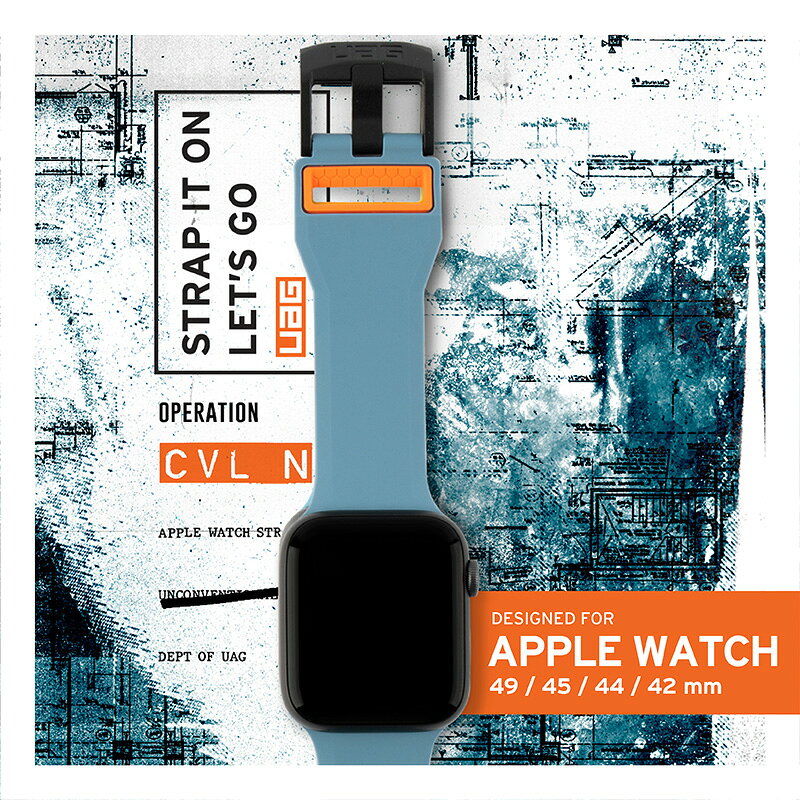 UAG 簡約舒適款 civilian 錶帶 適用 Apple Watch 適用 42 44 45 49 mm 3