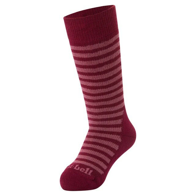 ├登山樂┤日本 mont-bell MW trekking socks 童款羊毛襪 # 1118707BORD
