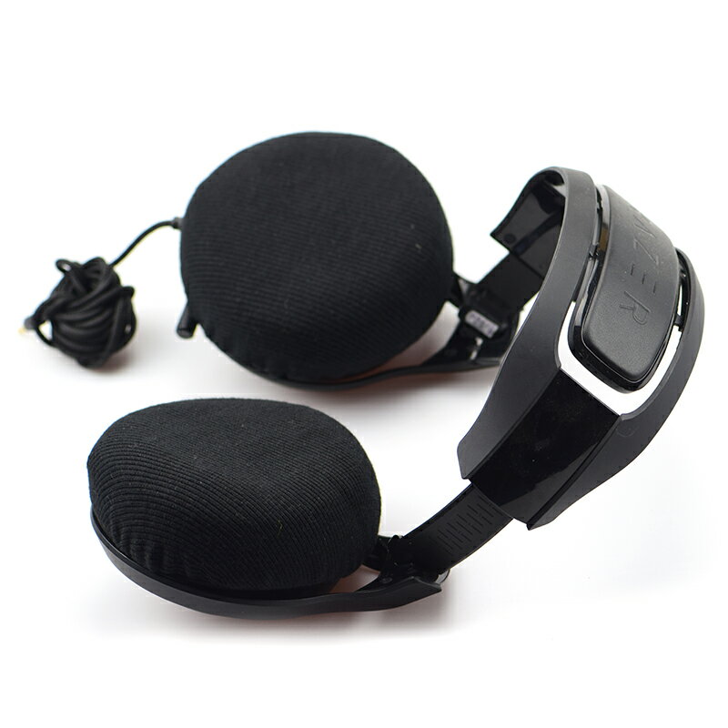 網吧非一次性耳機防塵罩 彈力棉布耳機套保護套防塵套耳套