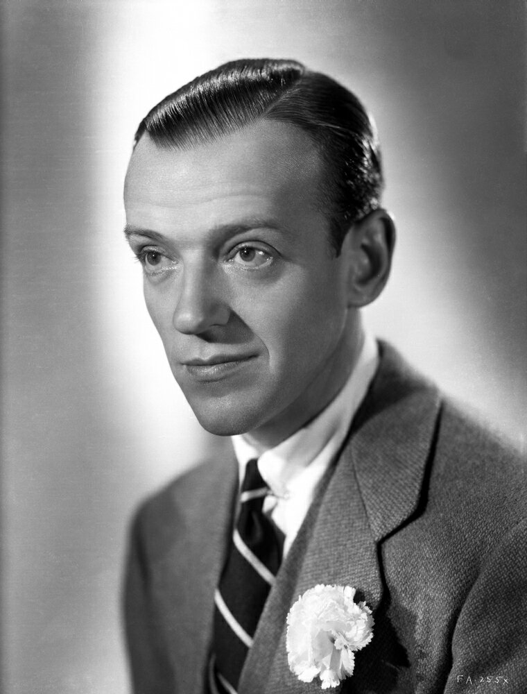 Posterazzi: Fred Astaire Posed in Black and White Photo Print (8 x 10 ...