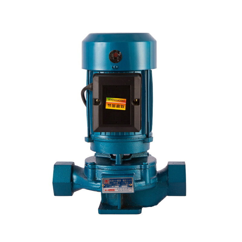 {公司貨 保固一年}熱水型絲口立式管道泵離心增壓泵鍋爐循環泵工業暖氣地熱家用水泵 2