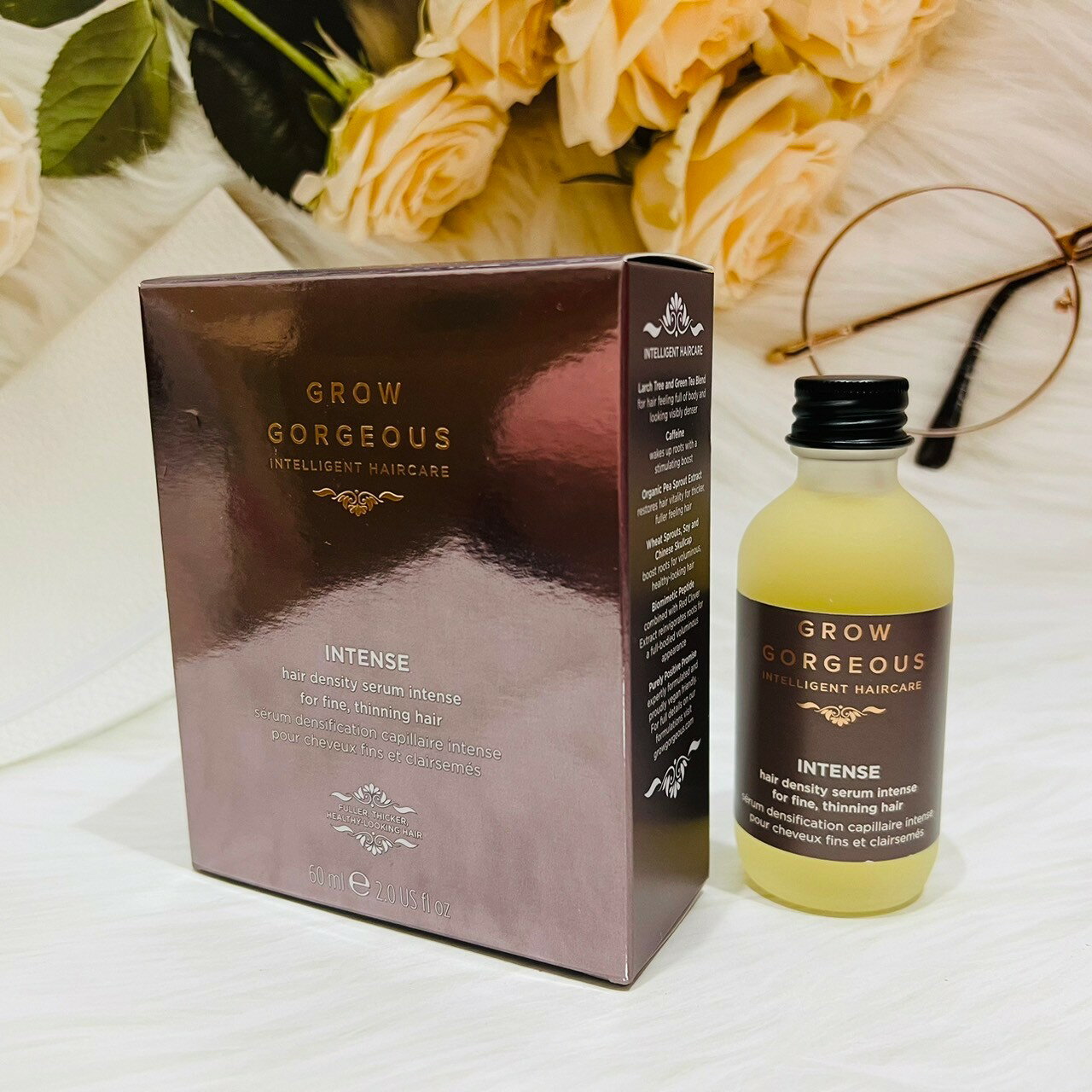 英國 GROW GORGEOUS 強效濃密養髮精華 (加強版) 60ml 養髮精華