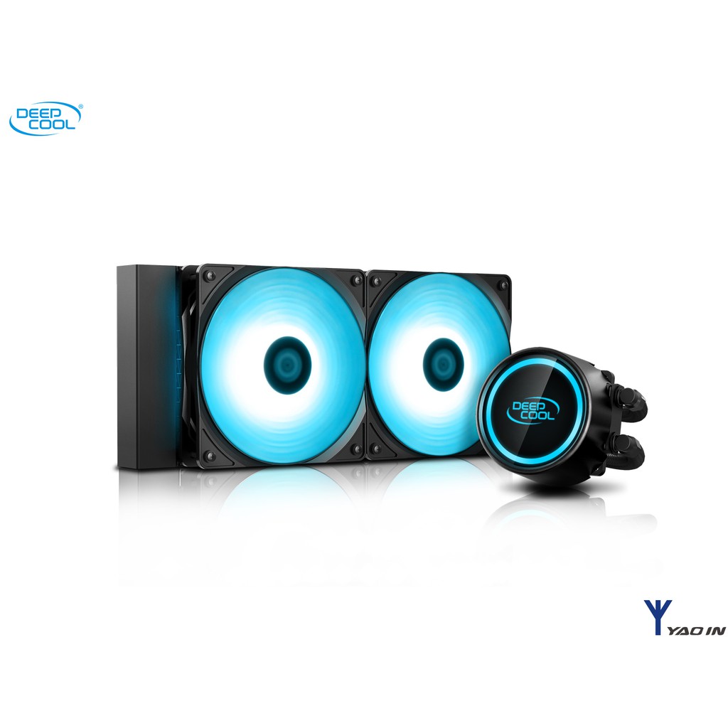 【臺灣代理商公司貨】DEEPCOOL 九洲風神 漩渦L240V2 RGB CPU水冷散熱器 24H出貨