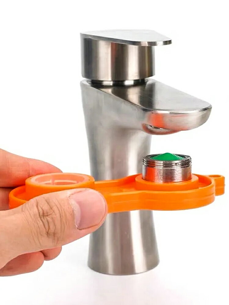 水龍頭起泡器扳手出水口扳手拆裝維護清洗工具四面可用多功能搬手