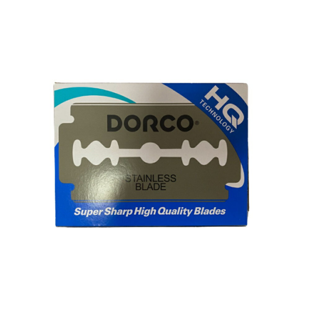 DORCO 韓式盒裝削髮刀專用雙面刀片／一大盒(100片裝) G-0250【官方旗艦店】