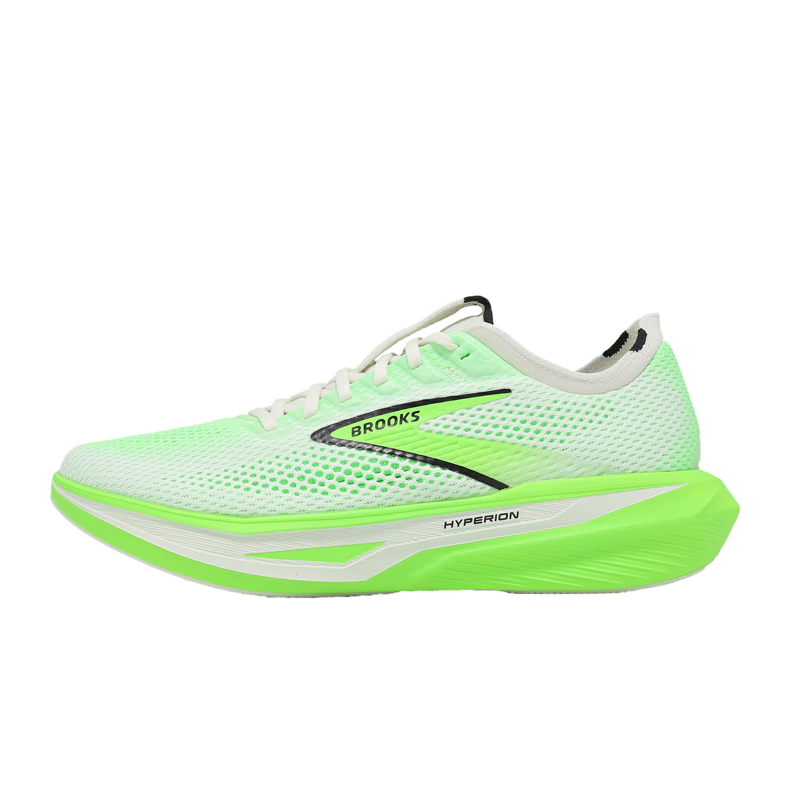 Brooks 慢跑鞋 Hyperion 3 男鞋 綠 黑 氮氣中底 回彈 緩震 1104651D179