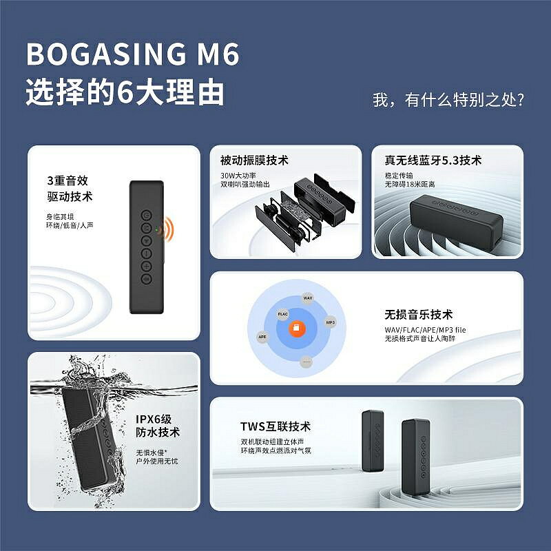 正品 柏林之聲德國高質戶外便攜防水電腦小型低炮
