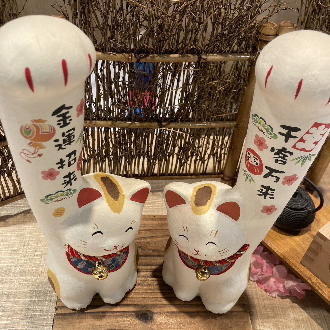 招財貓（金運招來＼千客萬來）－大| 小樽漁場| 樂天市場Rakuten