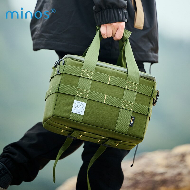 【沐湛咖啡】minos 戶外器具包/露營包收納包/戶外攜帶 防水 自行組合空間