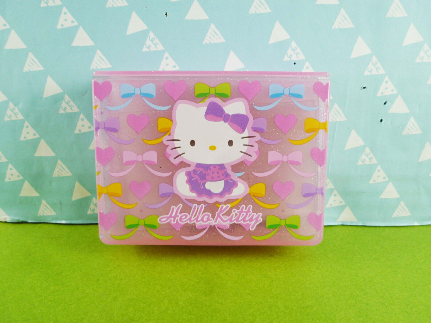 【震撼精品百貨】Hello Kitty 凱蒂貓 卡片本 粉蝶結【共1款】 震撼日式精品百貨
